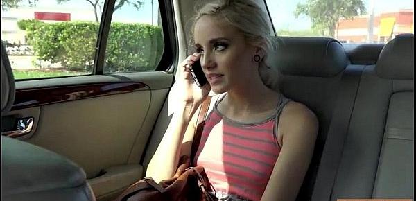  Teenie Naomi Woods hitchhikes and gets fucked in the car